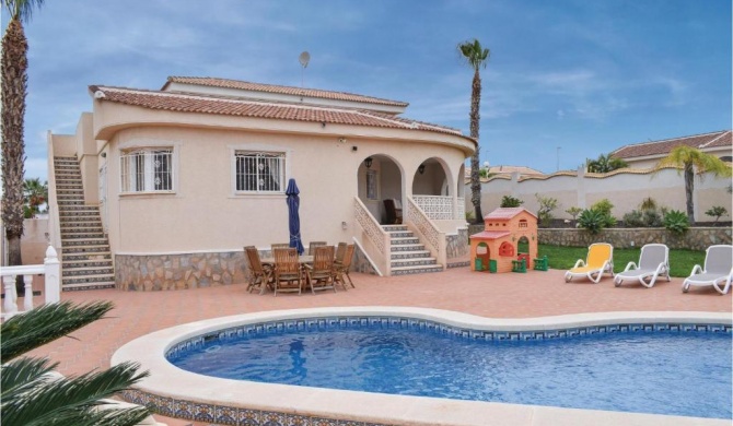 Amazing home in Rojales with 4 Bedrooms, WiFi and Outdoor swimming pool