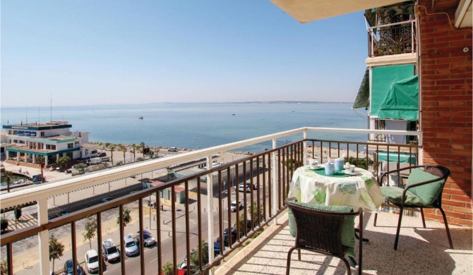 Amazing apartment in Santa Pola with 3 Bedrooms and WiFi