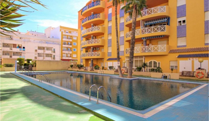 Beautiful apartment in Torrevieja w/ Outdoor swimming pool, WiFi and 1 Bedrooms