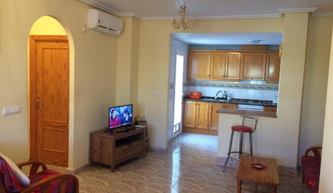 Torrevieja, La Torreta Ground Floor Apartment with Large Private Patio Garden