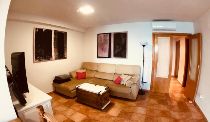 Apartamento primera línea de playa.