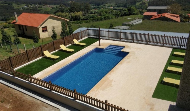 Casa rural con piscina, Cedeira, San Román