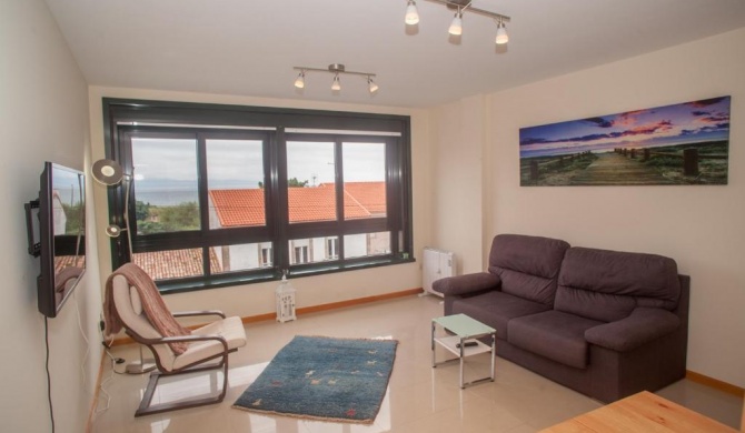 Beatiful holiday flat in Finisterre with sea views and next to the "Camino de Santiago"