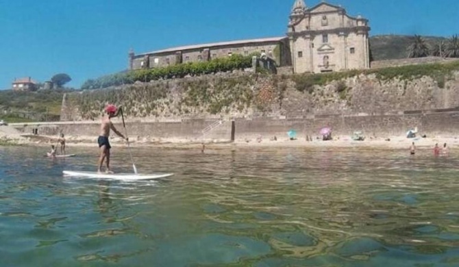 Una Casa Con Vistas Al Mar Entre Baiona Y A Guarda