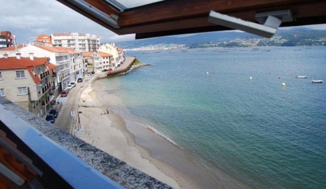 Playa de Raxó, al lado de Sanxenxo